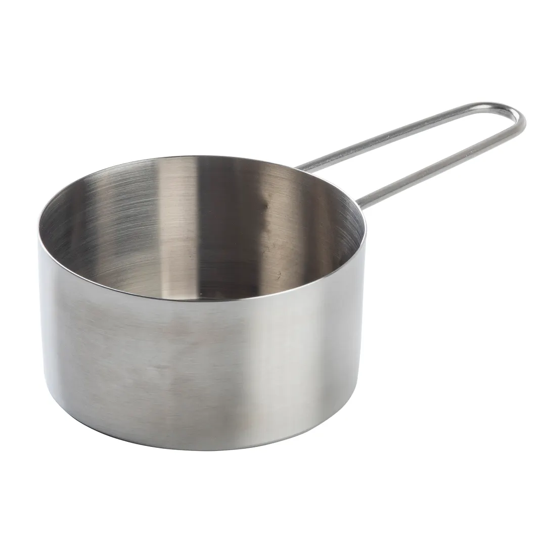 TableCraft 11437 - 12oz Stainless Steel Side Server, 12.5" x 3.75" x 2", Mirrored, Dishwasher Safe