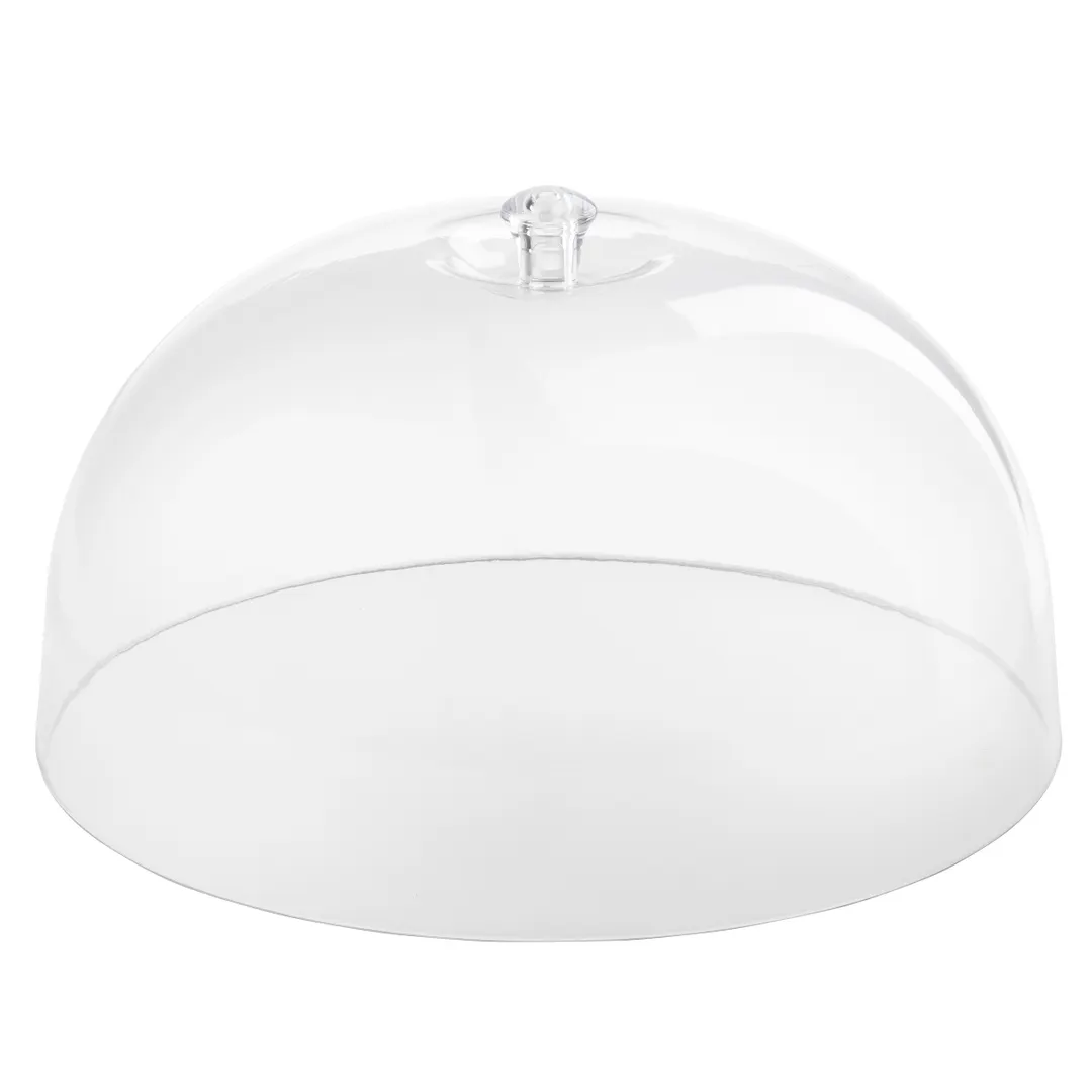 TableCraft 11519 Cake Dome, 11" Dia x 6-1/4" H, Acrylonitrile Plastic, BPA Free, Dishwasher Safe