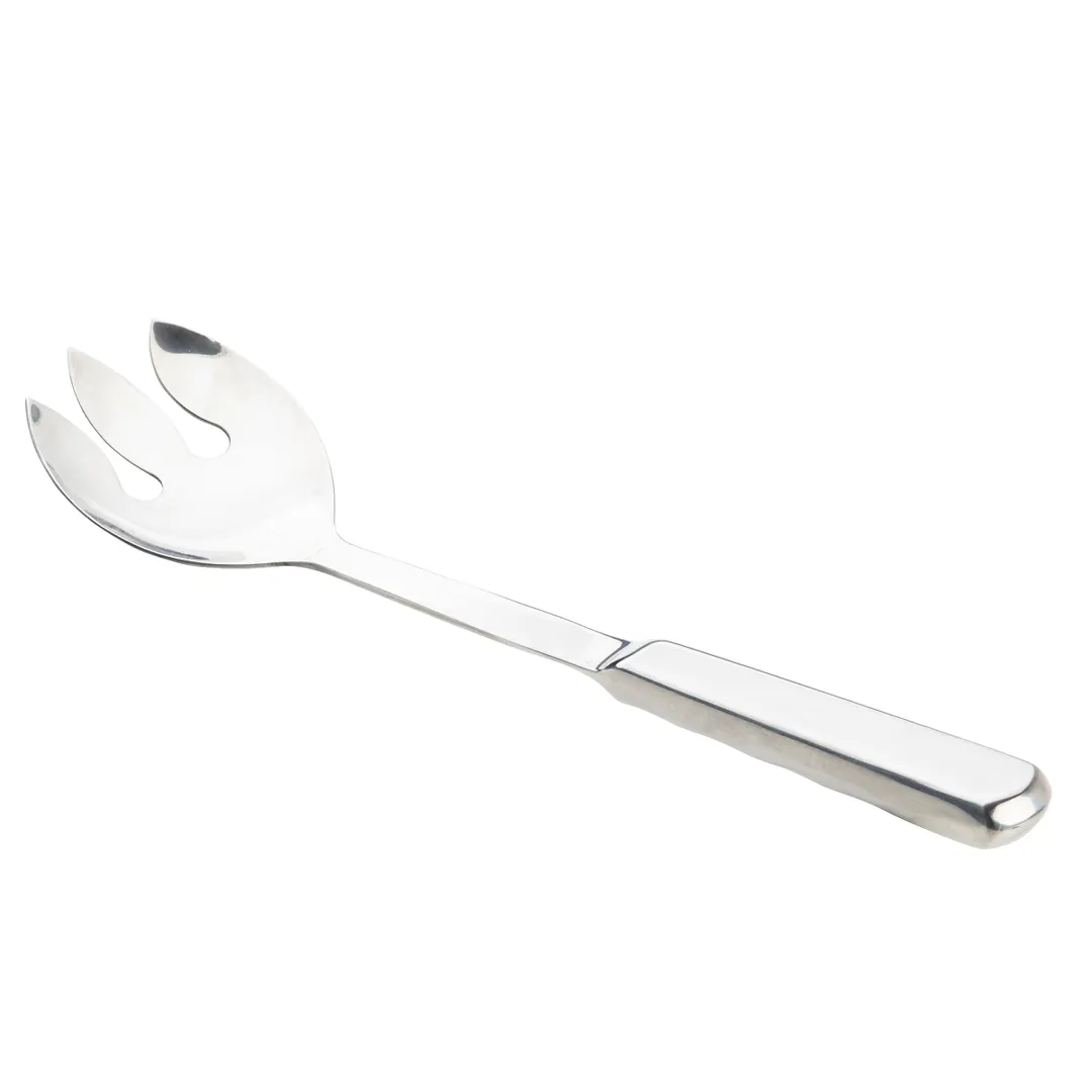 TableCraft Products 11628 Holden Notched Spoon, 11.75" x 2.5" x 1.25", Handle, 18-0 Stainless Steel