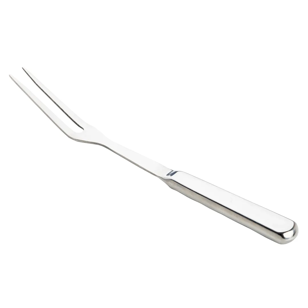 TableCraft Products 11629 Holden Two‑Tine Serving Fork, 11.25" x .875" x 1", 18/0, 10‑12" Length