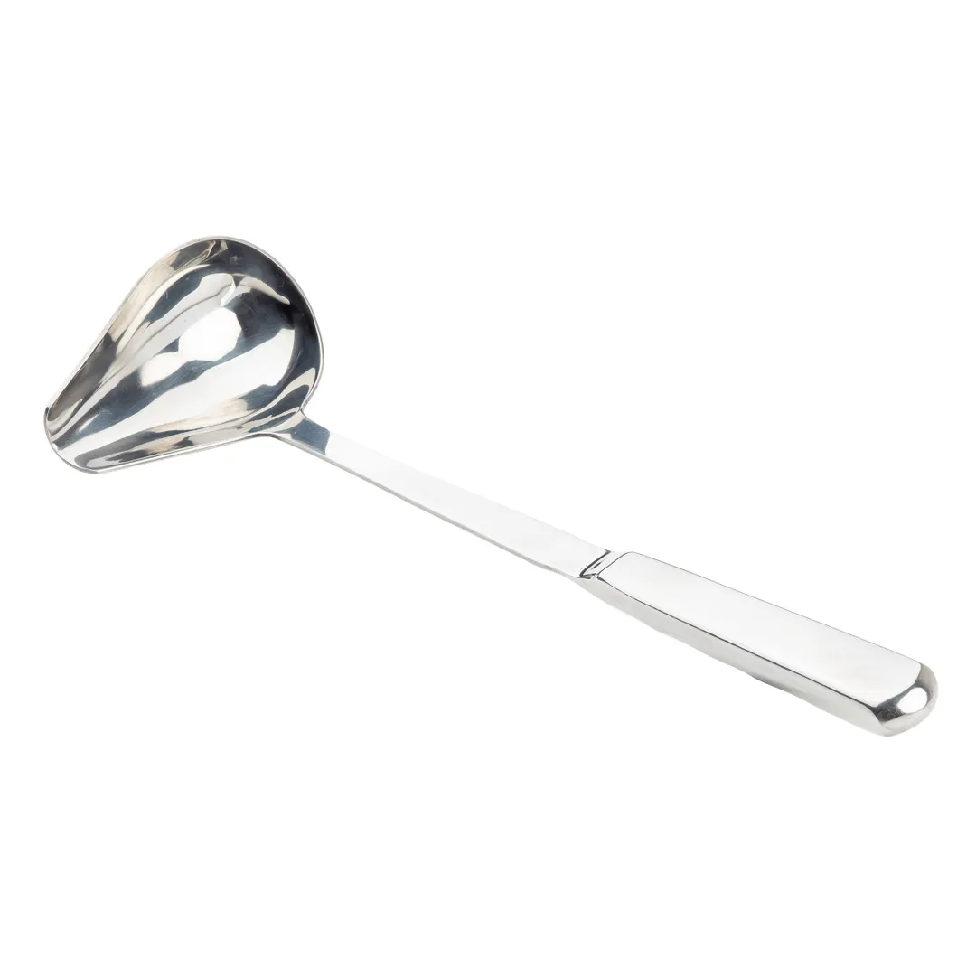 TableCraft 11631 - Holden 1 oz. Stainless Steel Ladle, 11.75" x 3.5" x 2", 1/2 to 1-1/2 oz, Handle