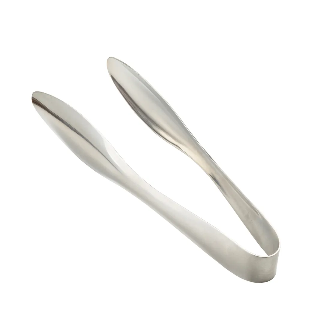TableCraft Products 11640 - 6.25" Serving Tongs, 18-8 Stainless Steel, 6.25" x 1.75" x 1"