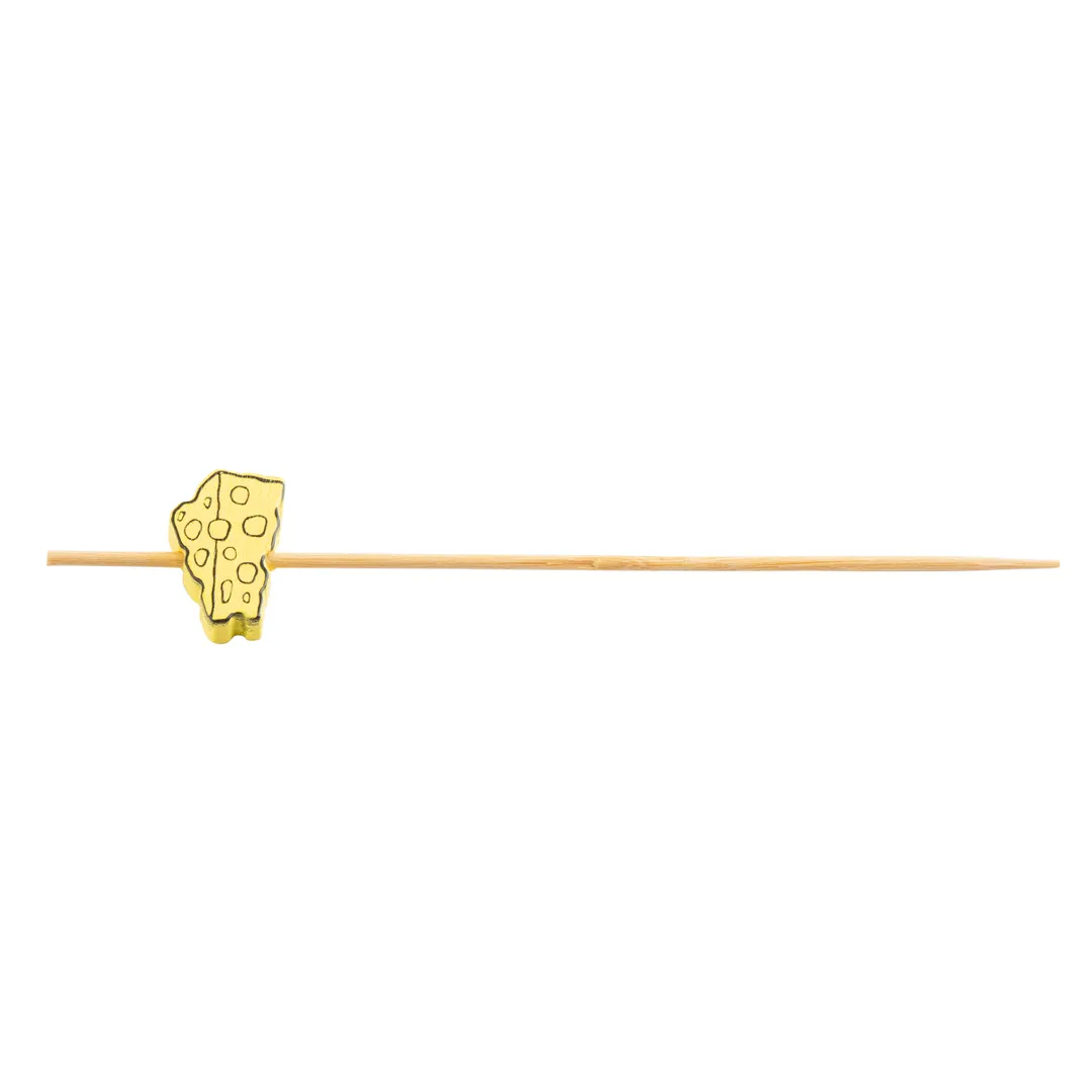 TableCraft Products 11762 - Natural Bamboo Food Picks, 5/8" x 1/4" x 4-1/2", 100/Pack