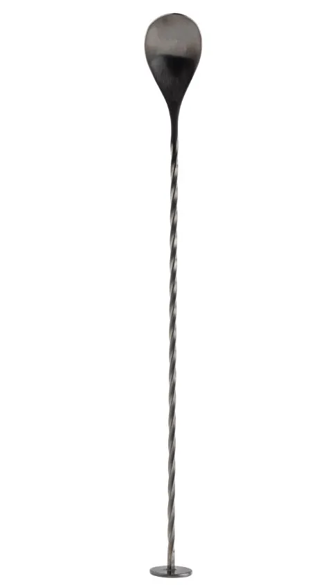TableCraft Products 11826 Bar Spoon – 11” 18/8 Stainless Steel, 10-11” Length, Bartending Essential
