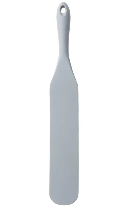 TableCraft Products 11835 Spatula, 1.875"W x 0.75"D x 13"H, Silicone Over Nylon, Gray