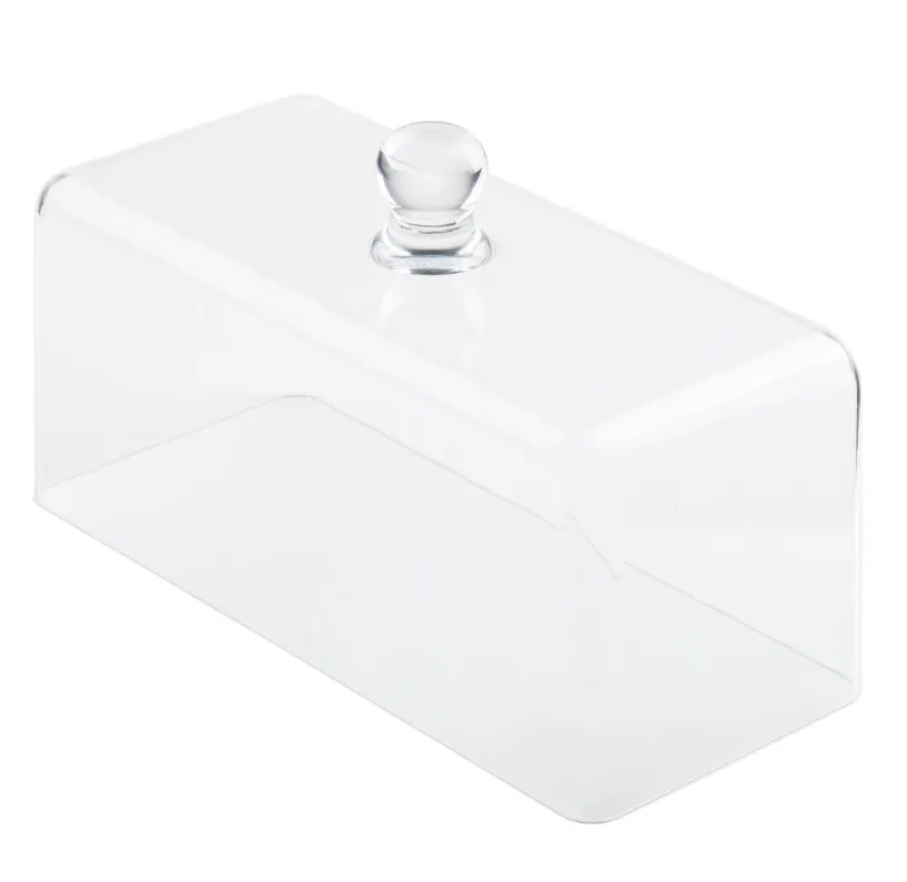 TableCraft Products 11887 Cake Cover - 13.5"W x 6"D x 7.75"H, Clear Styrene‑Acrylonitrile Plastic