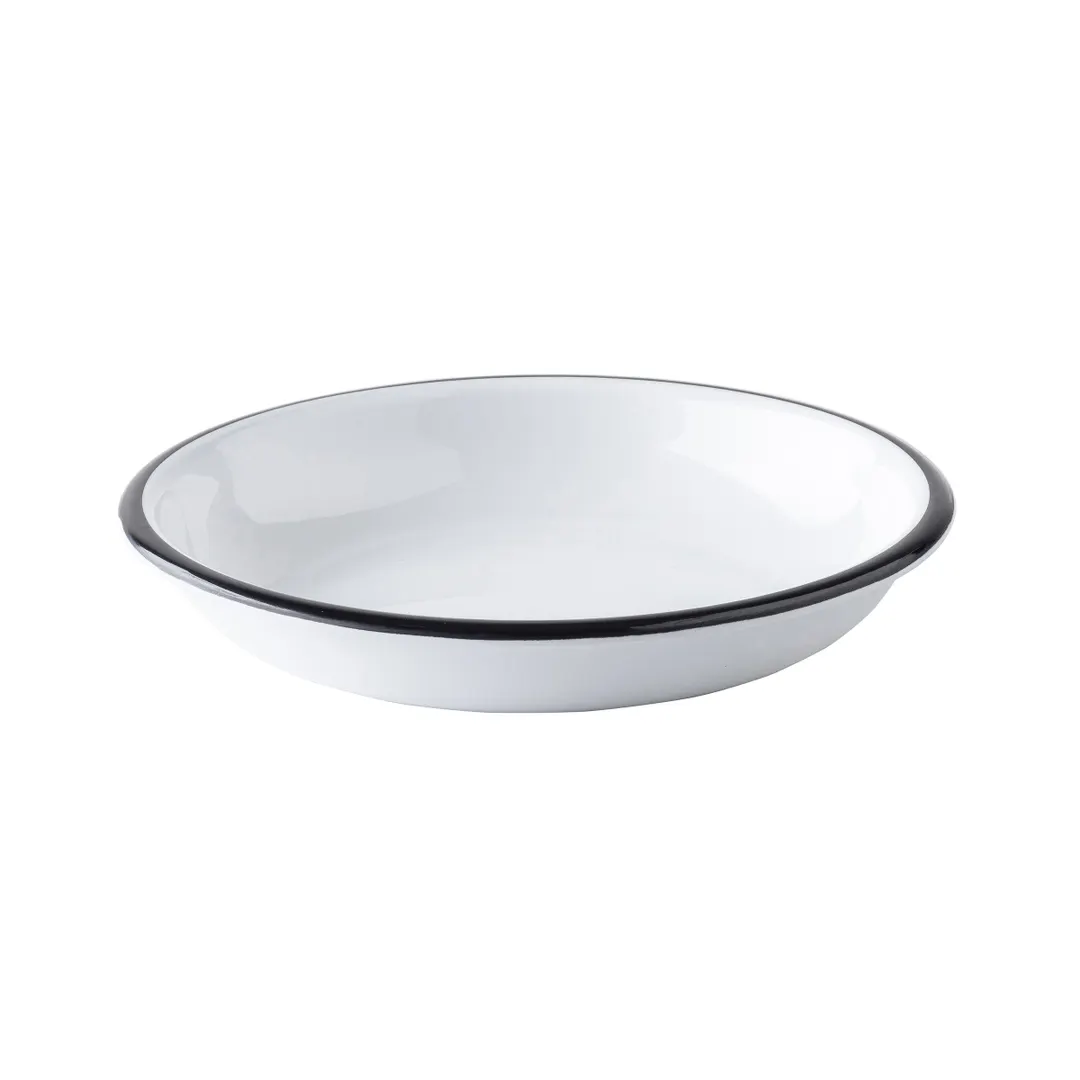 TableCraft 12082 - Canteen Collection Round Coupe Bowl, 12 oz, 7.5" x 7.5" x 1.25", Melamine, White