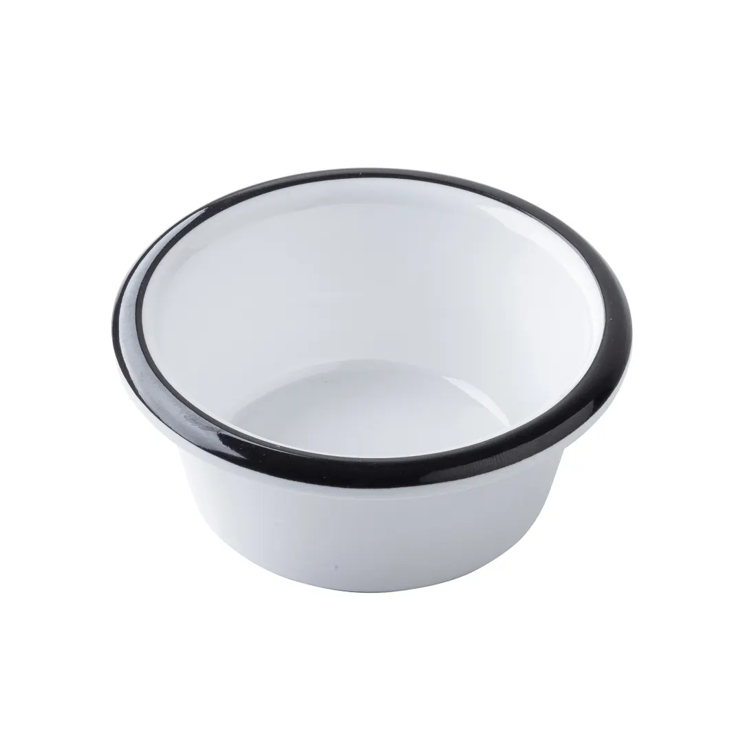 TableCraft Products 12215 Canteen Collection Ramekin, 3 oz, 3.125" x 3.125" x 1.25" Melamine, White