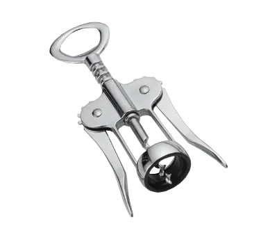 TableCraft Products 1225 - Winged Metal Corkscrew, Hand Wash Only, Smallware Bartending Tool