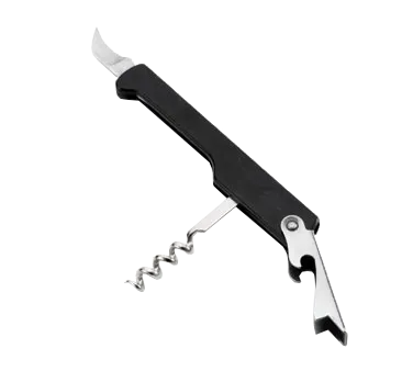 TableCraft Products 1226 - Waiter's Corkscrew, Plastic Handle, Metal Blade, Dishwasher Safe