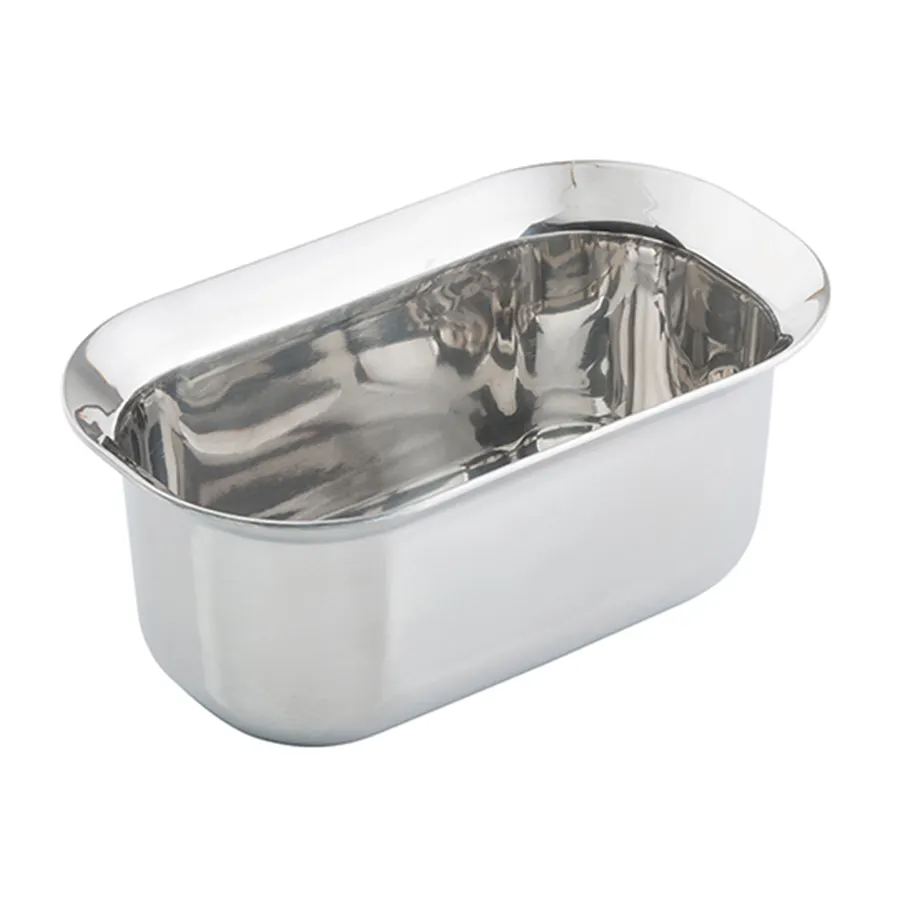 TableCraft 123511 Steam Table Pan - 1/4 Size, 2 qt., 9" x 5-1/4" x 4", Tri-Ply Stainless Steel