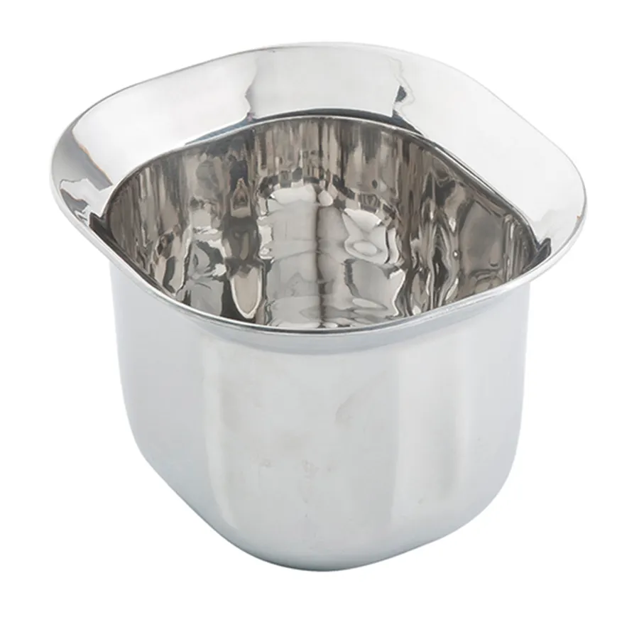 TableCraft 123513 - 1/6 1-1/4 Qt. Stainless Steel Steam Table Pan, 5-7/8" x 5-1/4" x 4", Induction