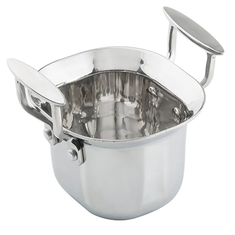 TableCraft 123514 Induction Steam Table Pan, 1-1/4qt, 5-7/8"x5-1/4"x4", Tri-Ply 18/8/18/0 Stainless