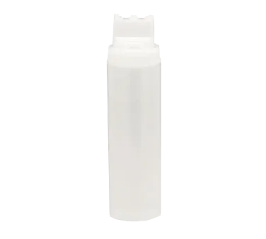 TableCraft 12463C3 – SelecTop WideMouth Squeeze Bottle, 24 oz, 63mm Opening, Triple Tip, Clear