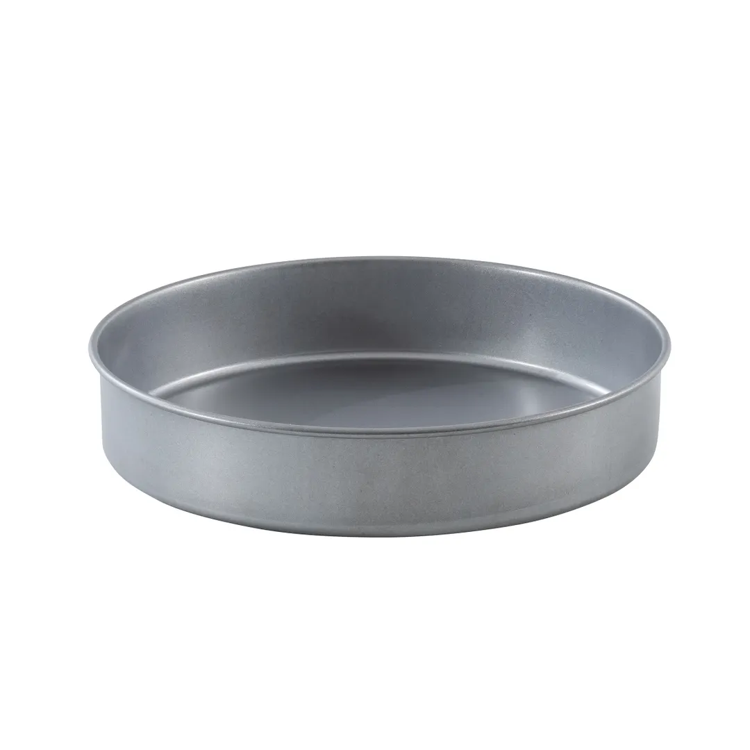 TableCraft Products 12466 - 10.5" Round Cake Pan, 10.5" x 2" Alum. Steel, Glazed Non‑Stick Coating