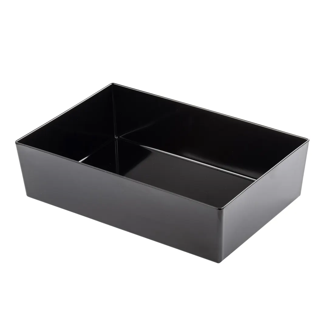 TableCraft Products 12547 - Simple Solutions™ 2.25 Qt Bowl, 9.5" x 6.375" x 3", Melamine, Black