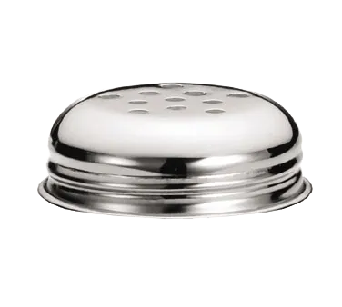 TableCraft Products 1260T Shaker Top Replacement, Perforated Stainless Steel, Dishwasher Safe