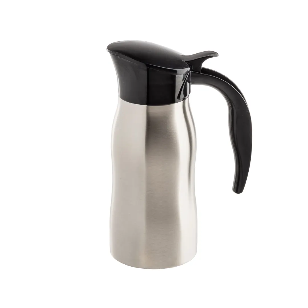 TableCraft 12684 - 24oz Cash & Carry Creamer Pitcher, 5.75" x 3.5" x 8.5", 18/8 Stainless Steel