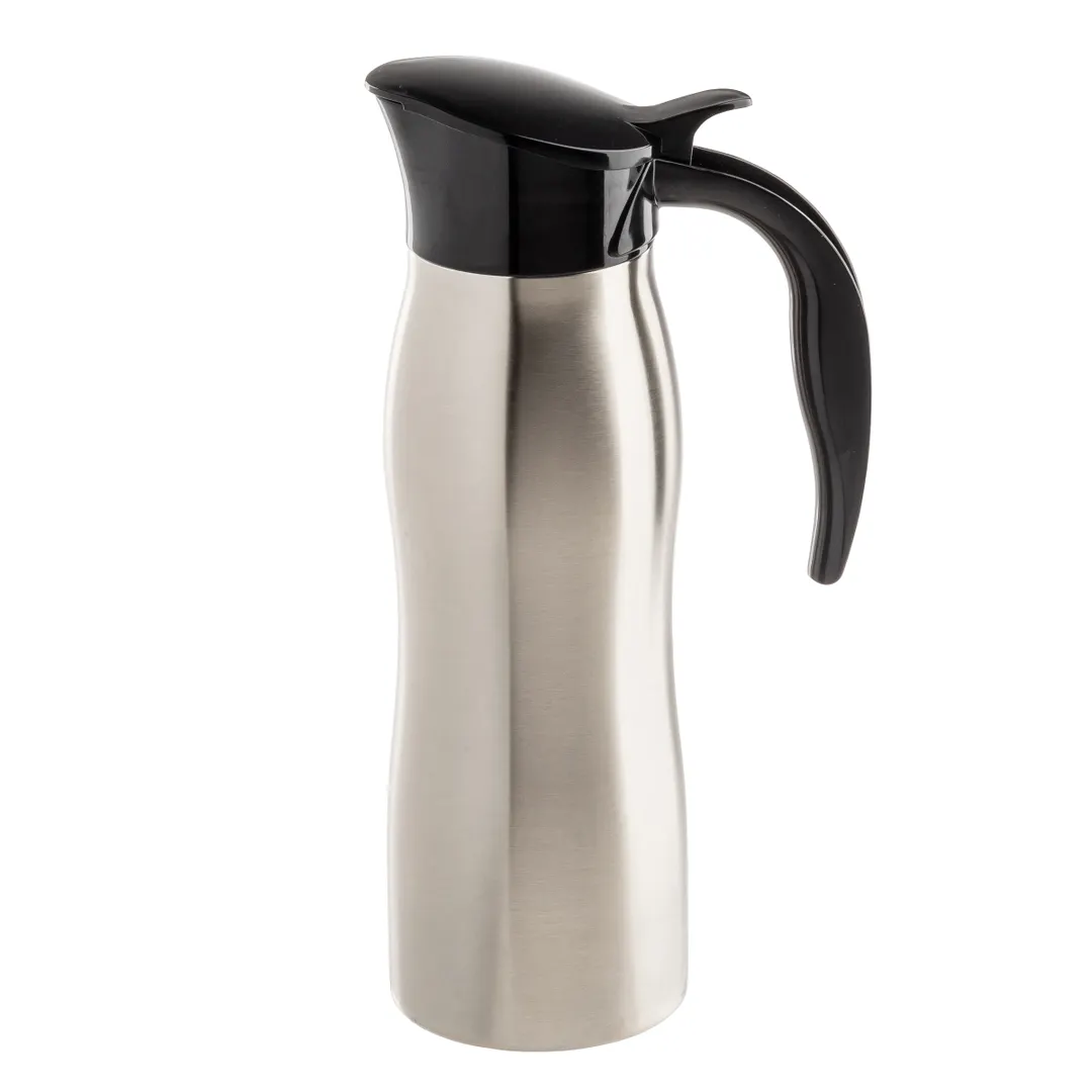 TableCraft Products 12685 - 34oz Creamer Pitcher, 6" x 3.625" x 11.25", 18/8 Stainless Steel