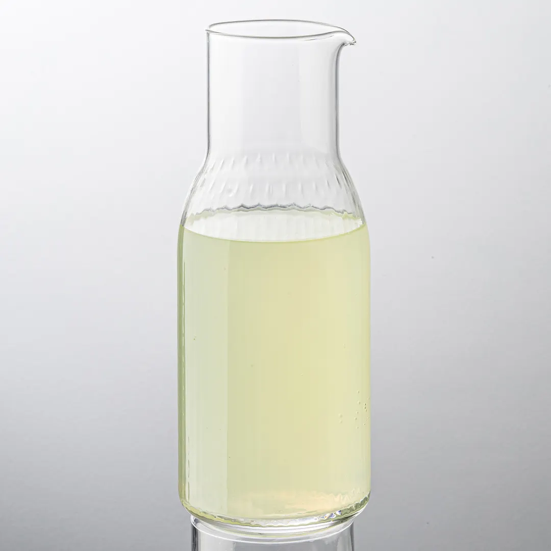TableCraft Products 12890 - 34oz Clear Soda Lime Glass Decorative Carafe, 24-34oz