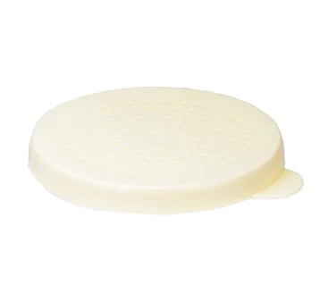 TableCraft 166AT Replacement Dredge Lid – Beige Plastic, Snap‑Tight, Perforated Top, Dishwasher‑Safe