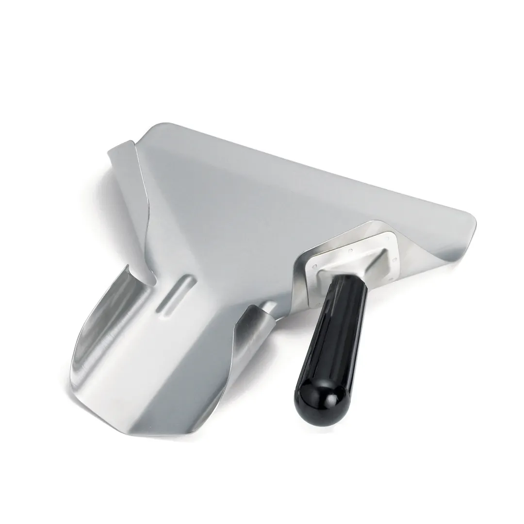 TableCraft 249777 French Fry Scoop, 7-5/8"W x 2-1/4"H, 8-7/8" O.A.L., Right-Handed, Aluminum
