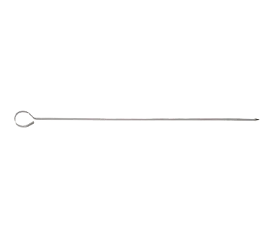 TableCraft Products 316 Stainless Steel Skewer, 16", Oval, Dishwasher Safe