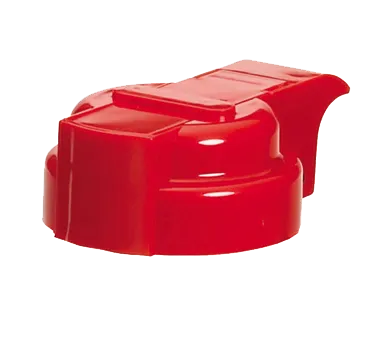 TableCraft 3248RT Option Dispenser Top, Red, Dishwasher Safe, Fits All PP32/48/64, Plastic Poly