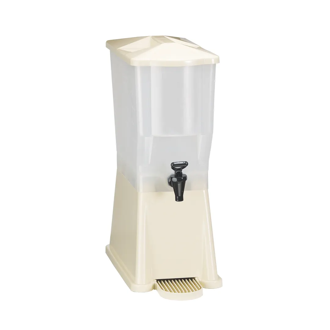 TableCraft 356DP - 3‑Gallon Slimline Dispenser, 8"x16-1/8"x20-5/8", Polypropylene Tomlinson Faucet
