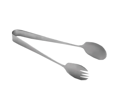 TableCraft Products 4404 Serving Tongs, 9-1/2", Stainless Steel, Dishwasher Safe