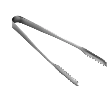 TableCraft Products 4405 Serving Tongs 6-1/2" Stainless Steel Dishwasher Safe Restaurant & Home Use