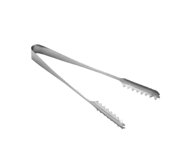 TableCraft Products 4406 Serving Tongs, 8-1/2", Stainless Steel, Dishwasher Safe
