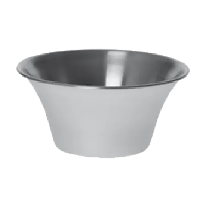 TableCraft Products 5068 - 2 oz Stainless Steel Ramekin Sauce Cup, Dishwasher Safe