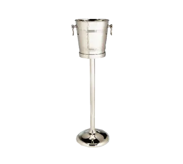 TableCraft Products 5198 - 4.5-Qt Stainless Steel Ice Bucket, 8.6"x8"x8.5", Mirror Silver