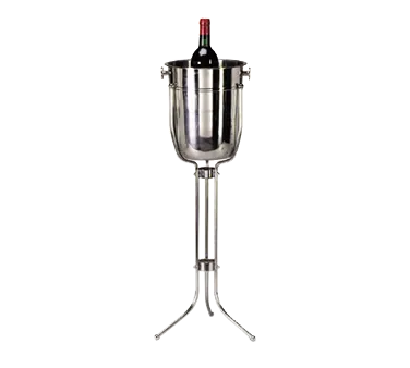 TableCraft Products 5288 Stand Only Wine Bucket Cooler, Chrome Plated Silver, Fits 5188 Bucket