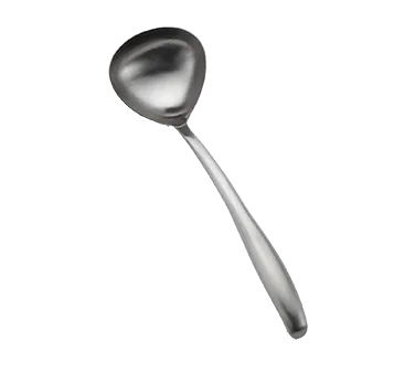 TableCraft Products 5304 – Soup Ladle, 13" 1‑piece 18/8 Stainless Steel, 2‑5 oz, Dishwasher Safe