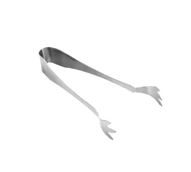 TableCraft 532T Ice & Pom Tongs, 6-1/4" Stainless Steel, Dishwasher Safe, Kitchen Hand Tool