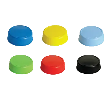 TableCraft 53FCAPA - Invertatop End Cap, Fits 53mm Squeeze Bottles, Plastic, Assorted Colors, 1 Pack