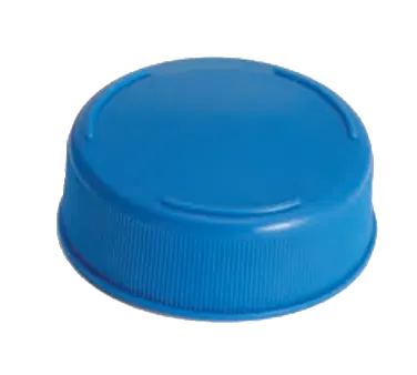 TableCraft Products 53FCAPBL - Blue Invertatop End Cap for 53mm Squeeze Bottles, Plastic - 1/Pack