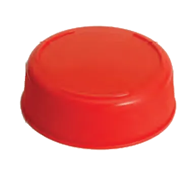 TableCraft Products 53FCAPR - Red Invertatop End Cap for 53mm Bottles, Dishwasher Safe NSF 1/Pack