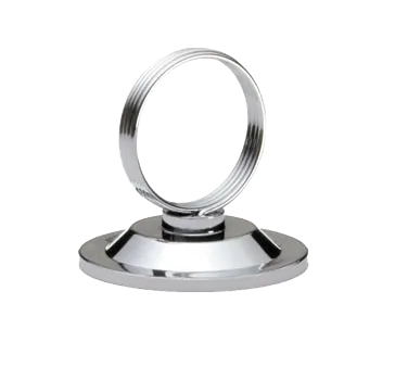 TableCraft Products 596 Menu Card Holder – 3" Clip, Heavy Nickel Plated Metal, Hand Wash Only