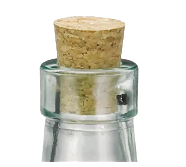 TableCraft 616C Cork Bottle Stopper - Hand Wash Only, Fits TableCraft Wine Bottle Models