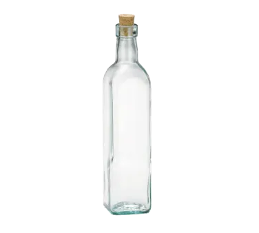 TableCraft Products 616J Oil & Vinegar Cruet Bottle, 16 oz Dishwasher Safe for Prima Sets