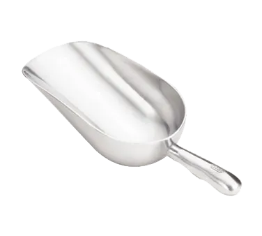 TableCraft Products 638 Ice Scoop, 38 oz, Aluminum Construction, Round Bottom Shape