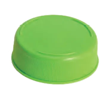 TableCraft Products 63FCAPLGN Green 63mm Squeeze End Cap, Plastic, NSF Certified - Pack