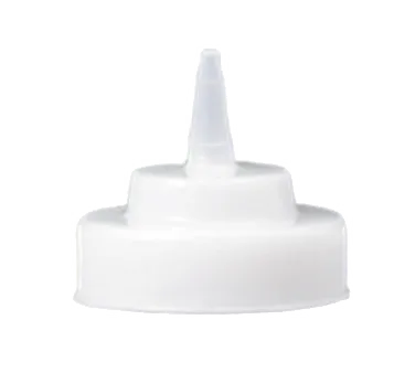 TableCraft Products 63TC - Wide‑Mouth 63mm Squeeze Bottle Cap, Cone Tip, NSF Certified, USA Made