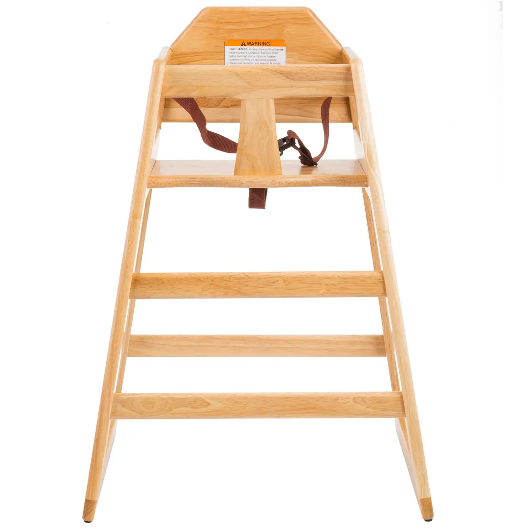 TableCraft Products 6565104 Wood High Chair