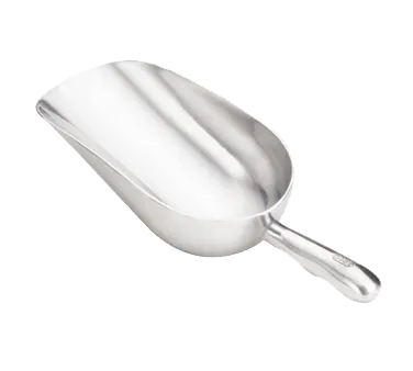 TableCraft Products 658 - 58oz Aluminum Ice Scoop, Round Bottom, Hand Wash Only, 44-58oz