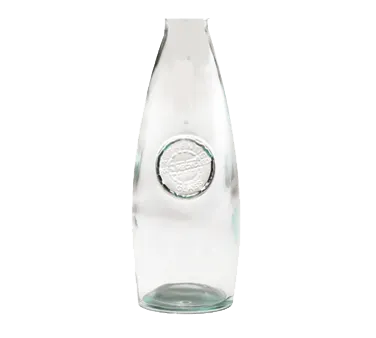 TableCraft Products 6619J Jar, 12 Oz Dishwasher Safe Recycled Green Tint Glass Cruet Bottle