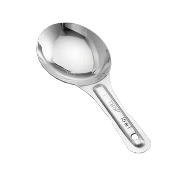 TableCraft Products 721D - 1 Tbsp Stainless Steel Measuring Spoon, Dishwasher Safe